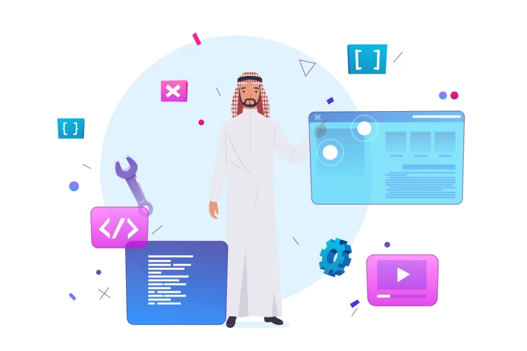 خدمات تصميم المواقع الإلكترونية بالسعودية
