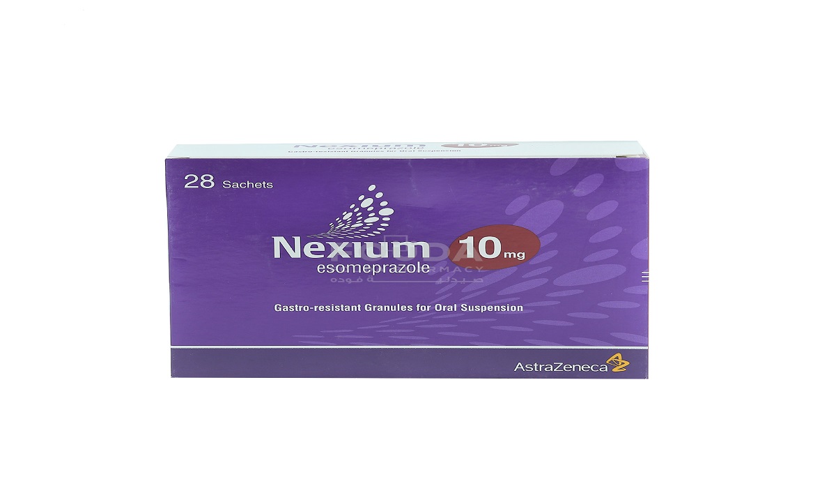 دواعي استعمال nexium 10 mg والاثار الجانبية
