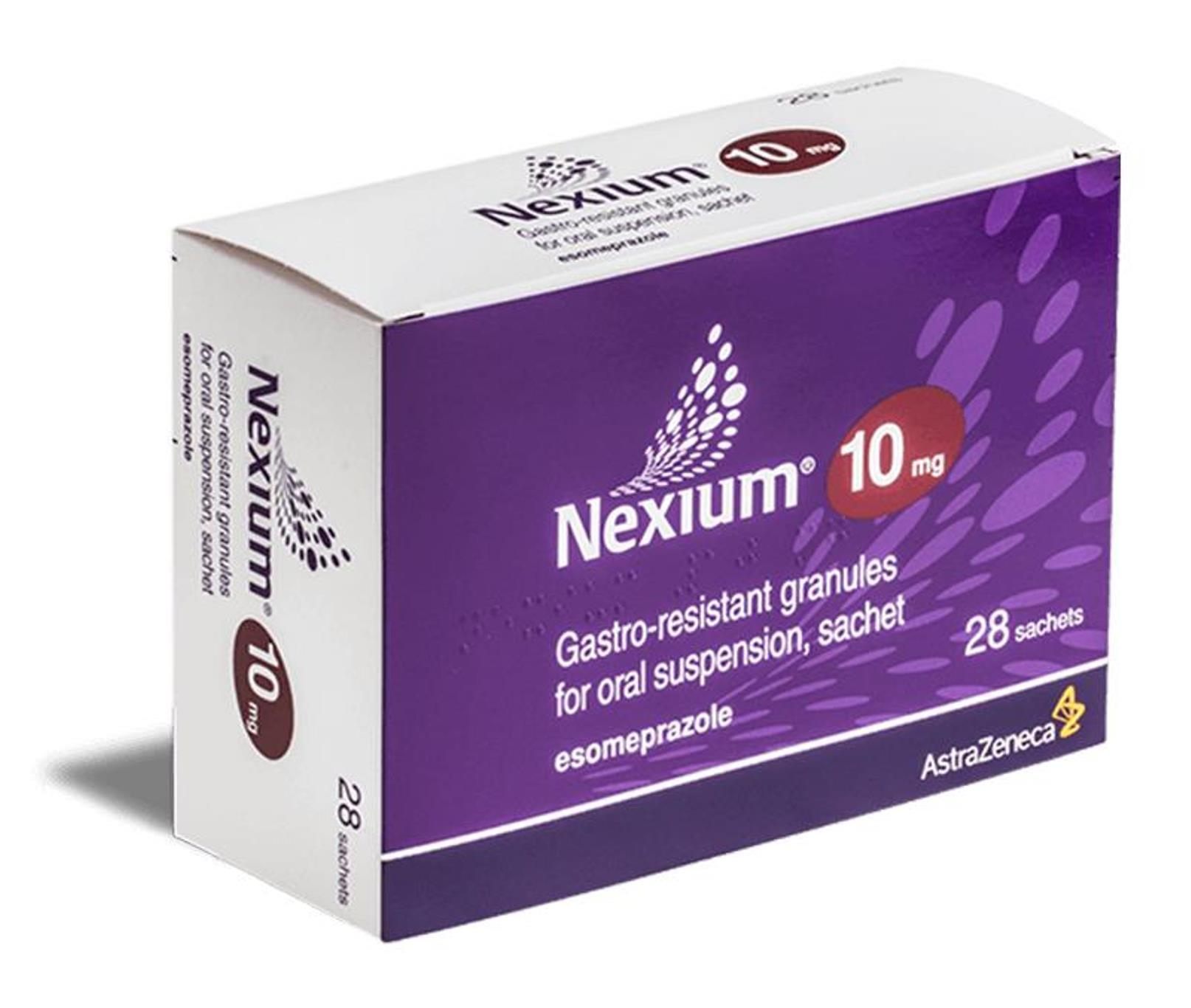 دواعي استعمال nexium 10 mg والاثار الجانبية