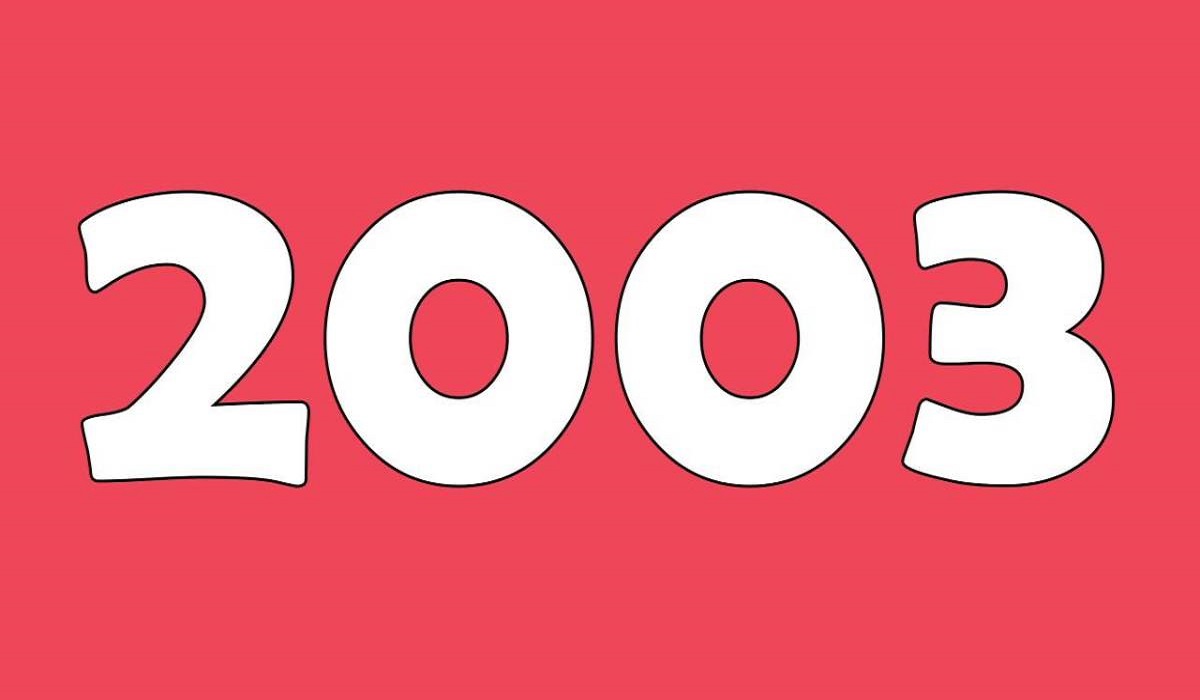 كم عدد الأيام من 2003 إلى 2023